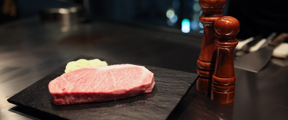 Teppanyaki, wagyu et boeuf de Kobe